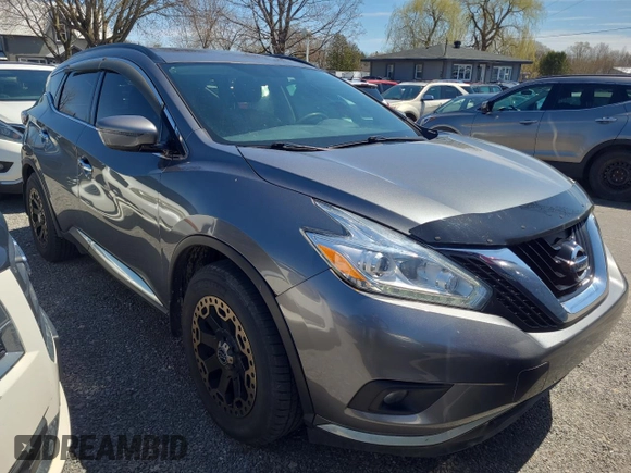 2017 Nissan Murano SL with VIN 5N1AZ2MH8HN132360, listed as a Copart auction lot 55090325 with 248,005 mi miles and Clean Title. Bid and sale history available at DreamBid. Image 1.