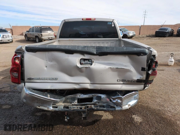 2004 Chevrolet Silverado 1500 Work Truck with VIN 2GCEC19V441126311, listed as a Copart auction lot 50166425 with 256,598 mi miles and Salvage Title. Bid and sale history available at carsss.com. Image 6.
