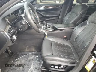 2017 BMW 5 Series 540i with VIN WBAJE5C39HG916555, listed as a Copart auction lot 48493625 with 95,592 mi miles and Clean Title. Bid and sale history available at carsss.com. Image 7.