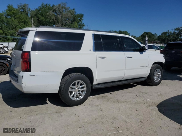 2015 Chevrolet Suburban LT with VIN 1GNSCJKC2FR738634, listed as a Copart auction lot 53527545 with 259,856 mi miles and Salvage Title. Bid and sale history available at carsss.com. Image 3.