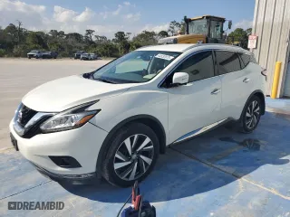 2015 Nissan Murano SL with VIN 5N1AZ2MG0FN257194, listed as a Copart auction lot 44532075 with 0 mi miles and Salvage Title. Bid and sale history available at carsss.com. Image 1.