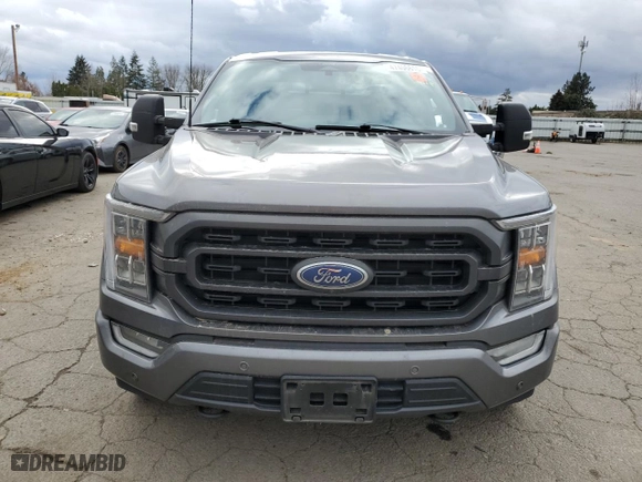 2022 Ford F-150 XL with VIN 1FTFW1E50NKD89477, listed as a Copart auction lot 47406615 with 0 mi miles and Salvage Title. Bid and sale history available at carsss.com. Image 5.