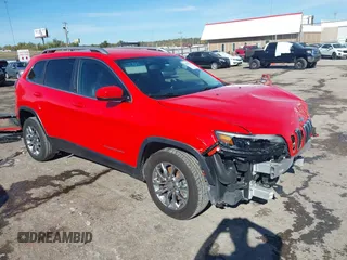 2021 Jeep Cherokee Latitude Lux with VIN 1C4PJLMX0MD177280, listed as a IAAI auction lot 40813210 with 79,318 mi miles. Bid and sale history available at carsss.com. Image 1.