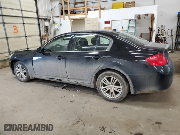 2013 Infiniti G37 x with VIN JN1CV6AR7DM769322, listed as a Copart auction lot 55036765 with 234,023 mi miles and Salvage Title. Bid and sale history available at DreamBid. Image 2.