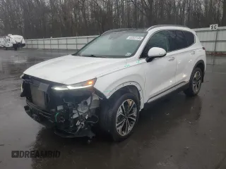 2020 Hyundai Santa Fe SEL with VIN 5NMS3CAA8LH150399, listed as a Copart auction lot 43323105 with 57,781 mi miles and Salvage Title. Bid and sale history available at carsss.com. Image 1.