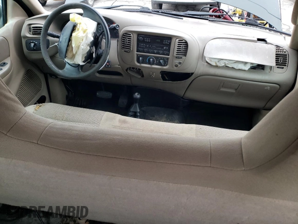 2003 Ford F-150 XL with VIN 2FTRX18WX3CA84696, listed as a Copart auction lot 43469825 with 0 mi miles and Salvage Title. Bid and sale history available at carsss.com. Image 8.