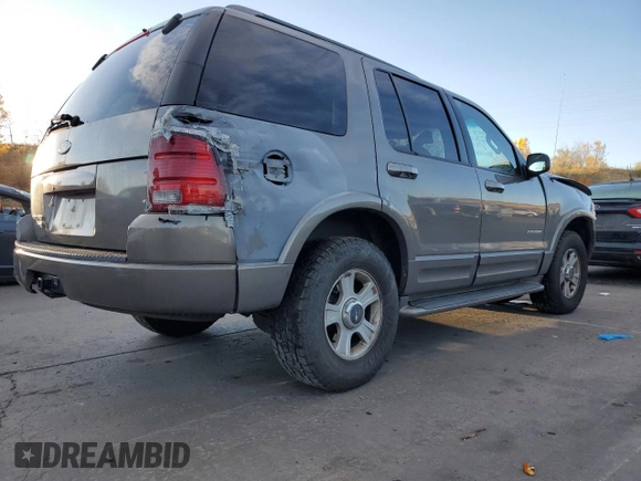 2002 Ford Explorer Limited с VIN 1FMZU75K52ZC59303, выставлен на аукционе Copart как лот 79132784 с пробегом 160 371 миль миль и Списание • Salvage title. История ставок и продаж доступна на DreamBid. Изображение 3.