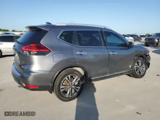 2017 Nissan Rogue S with VIN 5N1AT2MT4HC753127, listed as a Copart auction lot 52380225 with 86,184 mi miles and Salvage Title. Bid and sale history available at carsss.com. Image 3.