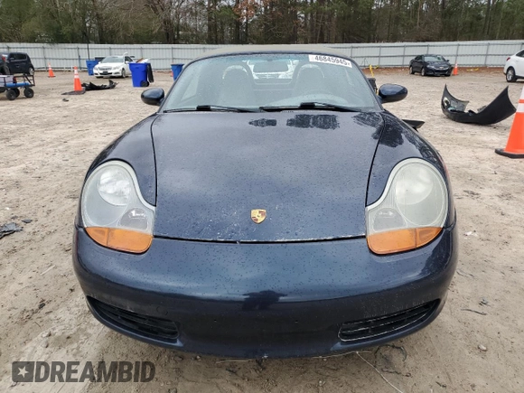 2000 Porsche Boxster z VIN WP0CA2987YU623473, wystawiony jako Copart lot #46845945 z przebiegiem 72 104 mil mil oraz Szkoda całkowita • Salvage title. Historia ofert i sprzedaży dostępna na DreamBid. Obrazek 5.