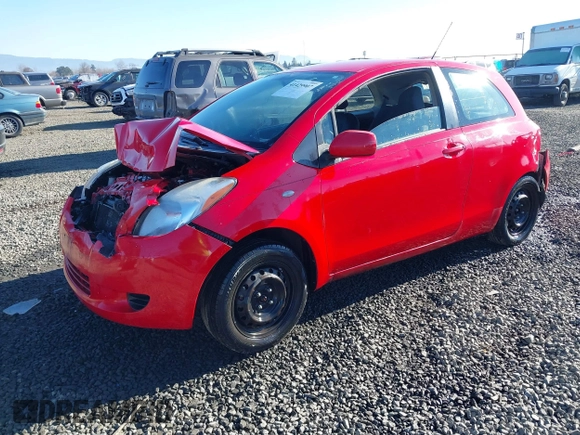 2008 Toyota Yaris with VIN JTDJT923585218408, listed as a IAAI auction lot 41429907 with 181,753 mi miles. Bid and sale history available at carsss.com. Image 18.