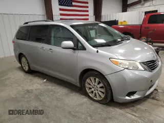 2011 Toyota Sienna LE with VIN 5TDJK3DC2BS004460, listed as a Copart auction lot 49534545 with 227,513 mi miles and Clean Title. Bid and sale history available at carsss.com. Image 4.