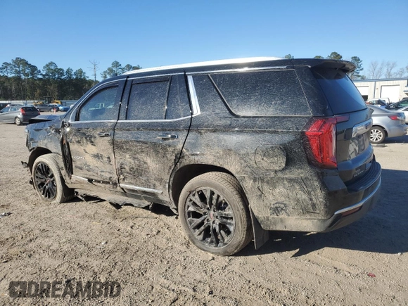 2023 GMC Yukon SLT with VIN 1GKS2BKD5PR209033, listed as a Copart auction lot 87643285 with 61,190 mi miles and Salvage Title. Bid and sale history available at carsss.com. Image 2.