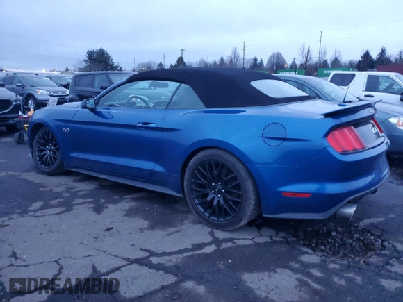 2017 Ford Mustang GT Premium z VIN 1FATP8FF0H5220200, wystawiony jako Copart lot #86704624 z przebiegiem 51 358 mil mil oraz Szkoda całkowita • Salvage title. Historia ofert i sprzedaży dostępna na DreamBid. Obrazek 2.