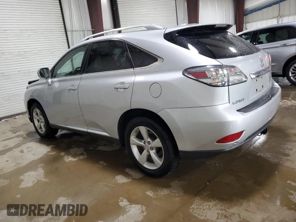 2010 Lexus RX 350 with VIN 2T2BK1BAXAC048641, listed as a Copart auction lot 59915585 with 176,948 mi miles and Salvage title. Bid and sale history available at DreamBid. Image 2.