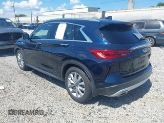 2022 Infiniti QX50 Luxe z VIN 3PCAJ5BA9NF108288, wystawiony jako IAAI lot #42646497 z przebiegiem 65 145 mil mil oraz . Historia ofert i sprzedaży dostępna na DreamBid. Obrazek 3.