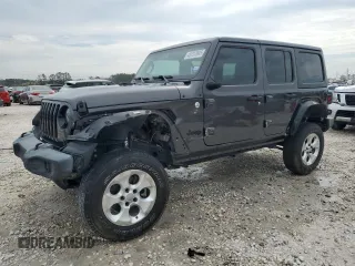 2020 Jeep Wrangler Unlimited Sport Altitude with VIN 1C4HJXDG9LW101944, listed as a Copart auction lot 45737845 with 82,002 mi miles and Clean title. Bid and sale history available at DreamBid. Image 1.