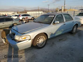 2011 Mercury Grand Marquis LS with VIN 2MEBM7FV5BX601111, listed as a Copart auction lot 44258165 with 129,960 mi miles and Salvage Title. Bid and sale history available at DreamBid. Image 1.