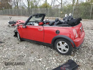 2008 MINI Convertible with VIN WMWRF33518TG18470, listed as a Copart auction lot 79095684 with Not provided miles and Clean title. Bid and sale history available at DreamBid. Image 2.