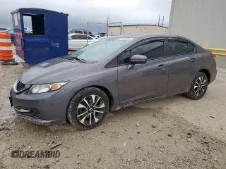 2015 Honda Civic EX with VIN 19XFB2F85FE235913, listed as a Copart auction lot 51538205 with 126,047 mi miles and Salvage Title. Bid and sale history available at DreamBid. Image 1.