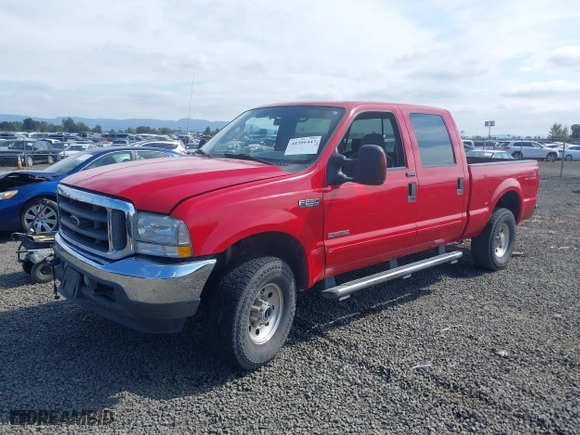 2004 Ford Super Duty F-250 XL with VIN 1FTNW21PX4EB40304, listed as a IAAI auction lot 40306447 with 148,306 mi miles. Bid and sale history available at carsss.com. Image 17.