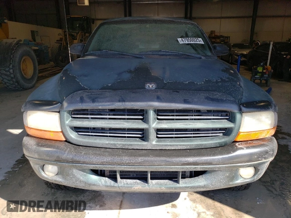 1999 Dodge Dakota SLT with VIN 1B7GG22Y9XS149398, listed as a Copart auction lot 47950025 with 173,413 mi miles and Salvage Title. Bid and sale history available at carsss.com. Image 5.