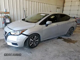 2020 Nissan Versa SV with VIN 3N1CN8EV3LL862088, listed as a Copart auction lot 59873525 with 129,541 mi miles and Salvage title. Bid and sale history available at DreamBid. Image 1.