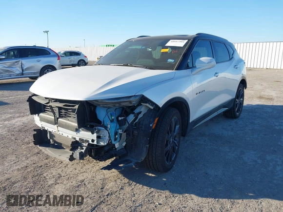 2022 Chevrolet Blazer RS с VIN 3GNKBERS2NS158531, выставлен на аукционе IAAI как лот 40607904 с пробегом 23 777 миль миль и . История ставок и продаж доступна на DreamBid. Изображение 19.