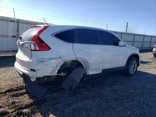 2016 Honda CR-V LX with VIN 5J6RM4H38GL005760, listed as a Copart auction lot 50411595 with 128,085 mi miles and Salvage Title. Bid and sale history available at carsss.com. Image 3.