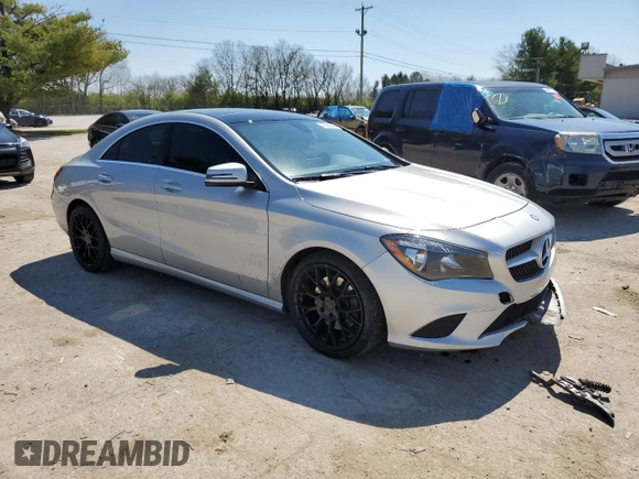 2016 Mercedes-Benz CLA 250 with VIN WDDSJ4GB4GN379043, listed as a Copart auction lot 47845944 with 55,541 mi miles and . Bid and sale history available at DreamBid. Image 4.