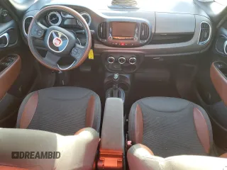 2014 FIAT 500L Trekking with VIN ZFBCFADH6EZ020390, listed as a Copart auction lot 48340845 with 51,621 mi miles and Salvage Title. Bid and sale history available at DreamBid. Image 8.