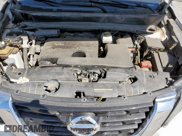2018 Nissan Pathfinder S with VIN 5N1DR2MN6JC643909, listed as a Copart auction lot 49747835 with 148,985 mi miles and Clean Title. Bid and sale history available at carsss.com. Image 11.