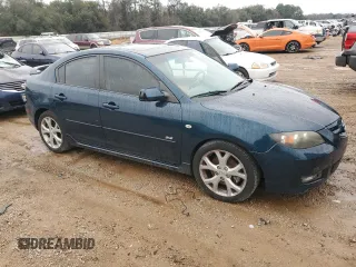 2007 Mazda 3 s Sport with VIN JM1BK323971762923, listed as a Copart auction lot 45624225 with 92,184 mi miles and Salvage Title. Bid and sale history available at carsss.com. Image 4.