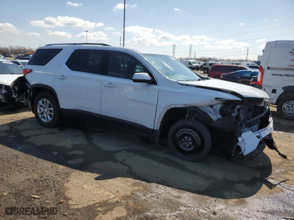 2018 Chevrolet Traverse LT Cloth with VIN 1GNERGKW5JJ151733, listed as a Copart auction lot 52908735 with 96,042 mi miles and Salvage Title. Bid and sale history available at carsss.com. Image 4.