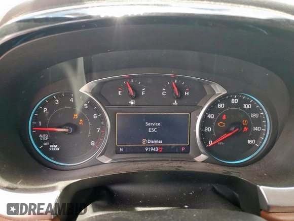 2020 Chevrolet Traverse High Country с VIN 1GNERNKW8LJ125148, выставлен на аукционе Copart как лот 56428165 с пробегом 91 943 миль миль и Списание • Salvage title. История ставок и продаж доступна на DreamBid. Изображение 9.