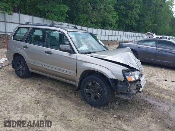 2005 Subaru Forester XS with VIN JF1SG65615G755098, listed as a IAAI auction lot 42183497 with 205,983 mi miles and . Bid and sale history available at DreamBid. Image 1.