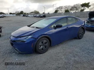 2024 Toyota Prius LE with VIN JTDACAAU9R3024876, listed as a Copart auction lot 51121755 with 28,504 mi miles and Salvage Title. Bid and sale history available at carsss.com. Image 1.
