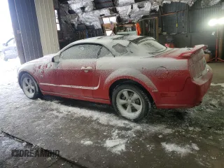 2007 Ford Mustang GT Deluxe with VIN 1ZVHT85H275353034, listed as a Copart auction lot 45696055 with Not Provided miles and Salvage Title. Bid and sale history available at carsss.com. Image 2.