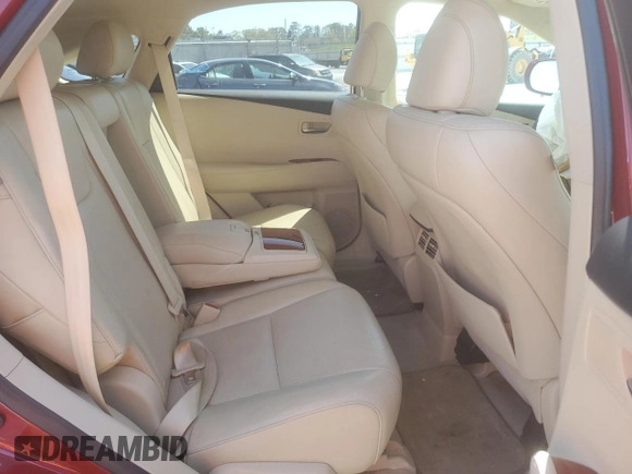 2012 Lexus RX 350 with VIN 2T2ZK1BA5CC079524, listed as a Copart auction lot 49630395 with 80,029 mi miles and Salvage Title. Bid and sale history available at DreamBid. Image 11.
