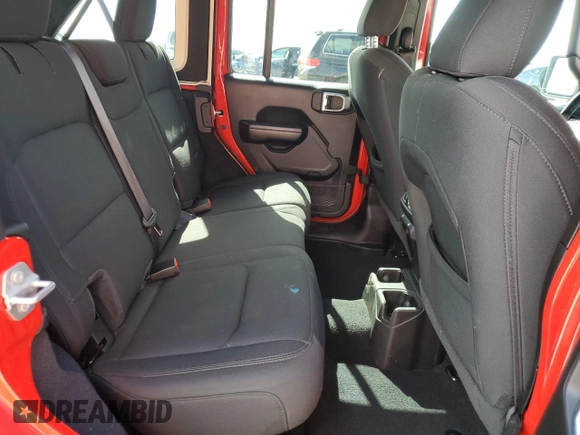 2021 Jeep Wrangler Unlimited Sport S z VIN 1C4HJXDG9MW866184, wystawiony jako Copart lot #61152125 z przebiegiem 37 215 mil mil oraz Szkoda całkowita • Salvage title. Historia ofert i sprzedaży dostępna na DreamBid. Obrazek 11.