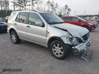 1999 Mercedes-Benz M-Class with VIN 4JGAB72EXXA131890, listed as a IAAI auction lot 41721001 with 168,969 mi miles. Bid and sale history available at carsss.com. Image 1.