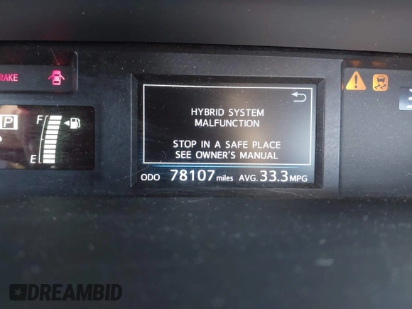 2015 Toyota Prius Two with VIN JTDZN3EU0FJ036229, listed as a IAAI auction lot 42007222 with 78,107 mi miles and . Bid and sale history available at DreamBid. Image 16.