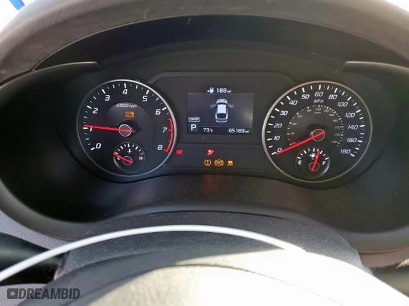 2020 Kia Stinger GT with VIN KNAE35LC4L6073404, listed as a Copart auction lot 45859645 with 65,183 mi miles and Salvage Title. Bid and sale history available at carsss.com. Image 9.