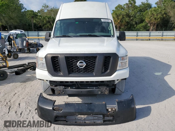 2020 Nissan NV Cargo S with VIN 1N6BF0LY9LN807128, listed as a Copart auction lot 61111855 with 111,074 mi miles and Non repairable. Bid and sale history available at DreamBid. Image 5.