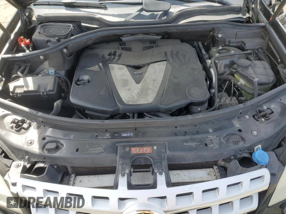2010 Mercedes-Benz M 350 with VIN 4JGBB2FB5AA596950, listed as a Copart auction lot 49839855 with 159,230 mi miles and Salvage Title. Bid and sale history available at DreamBid. Image 12.