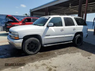 2001 Chevrolet Tahoe LT with VIN 1GNEC13T21R182216, listed as a Copart auction lot 53613075 with 253,713 mi miles and Salvage title. Bid and sale history available at DreamBid. Image 1.
