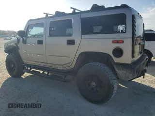 2003 Hummer H2 with VIN 5GRGN23U93H132284, listed as a Copart auction lot 78701904 with 153,171 mi miles and Non Repairable. Bid and sale history available at carsss.com. Image 2.