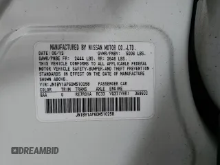 2013 Infiniti M37 with VIN JN1BY1AP6DM510258, listed as a Copart auction lot 84430924 with 136,641 mi miles and Salvage Title. Bid and sale history available at carsss.com. Image 15.
