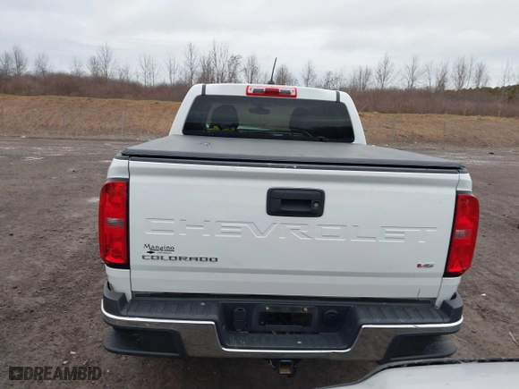 2021 Chevrolet Colorado 4WD Work Truck with VIN 1GCGTBEN6M1119967, listed as a IAAI auction lot 41801380 with 64,550 mi miles. Bid and sale history available at carsss.com. Image 16.