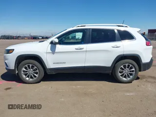 2019 Jeep Cherokee Latitude Plus with VIN 1C4PJMLB8KD112699, listed as a IAAI auction lot 42166892 with 128,396 mi miles and . Bid and sale history available at DreamBid. Image 14.