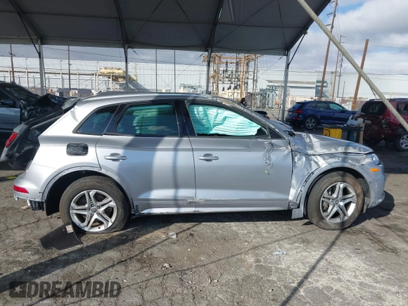 2018 Audi Q5 Premium with VIN WA1ANAFY7J2027138, listed as a IAAI auction lot 41494253 with Not Provided miles and . Bid and sale history available at DreamBid. Image 13.